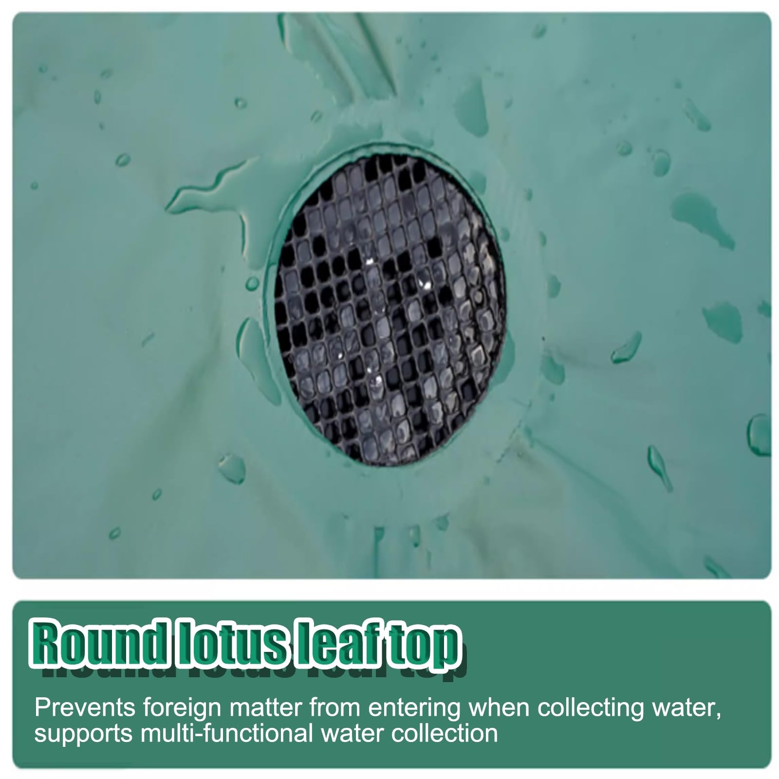 Sistema de recolección de Agua de Lluvia para Exteriores, Barril de Lluvia de 1000 l, colector de Agua para jardín, ahorrador de Agua para jardinería doméstica y riego.