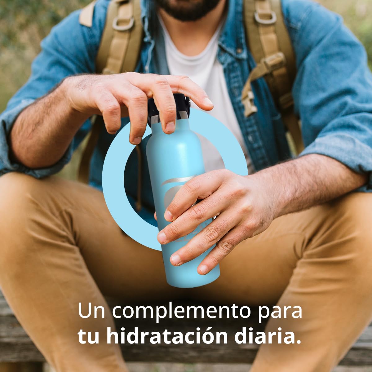 Bouteille Isotherme Thermos En Acier Inoxydable - 532ml, 710ml, 946ml, Intérieur Vitrifié En Céramique Bouteille étanche Pour Le Sport En Plein Air (532ml