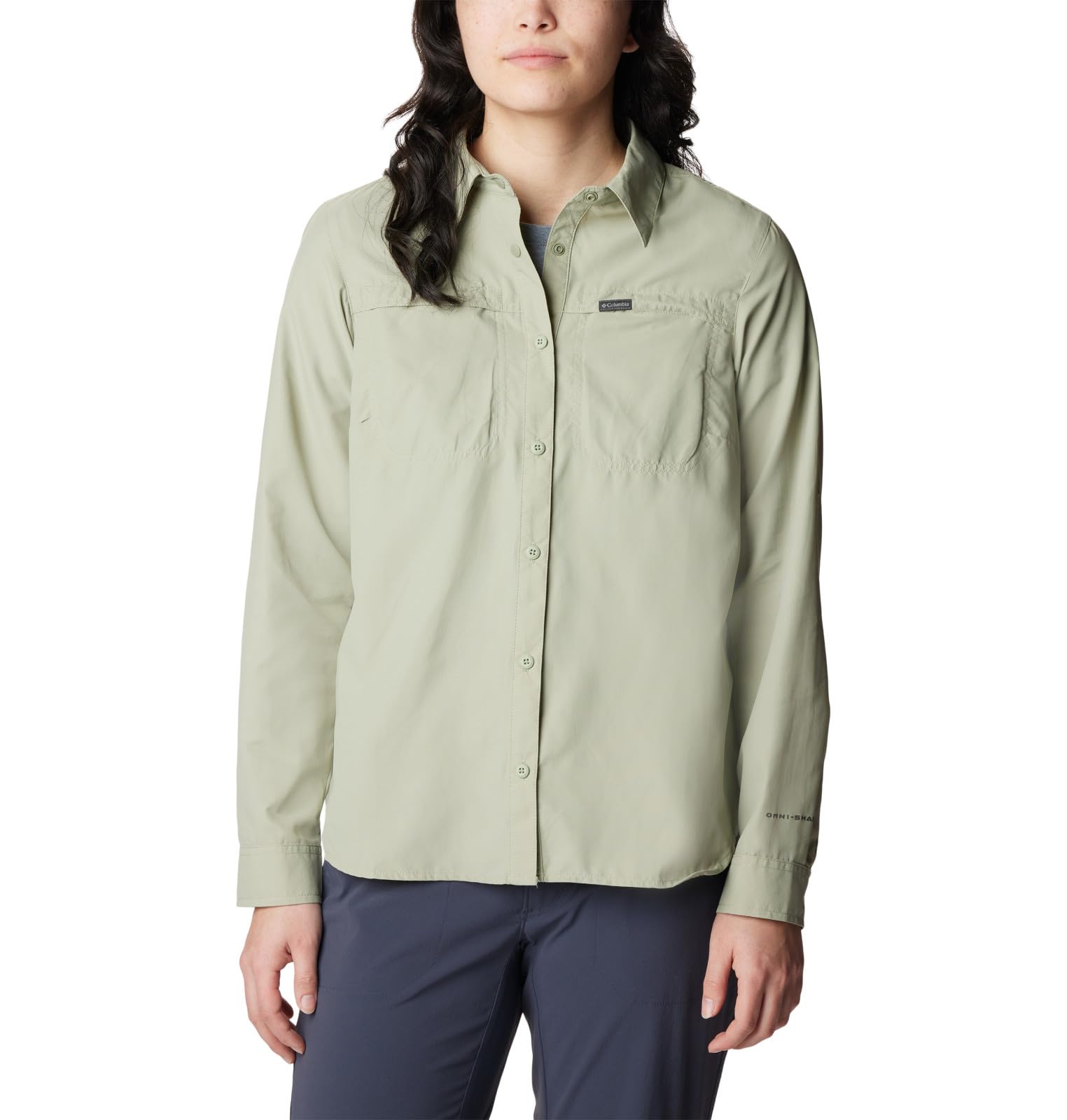 Columbia Silver Ridge 3.0 EUR Long Sleeve, Camicia Sportiva A Maniche Lunghe Donna