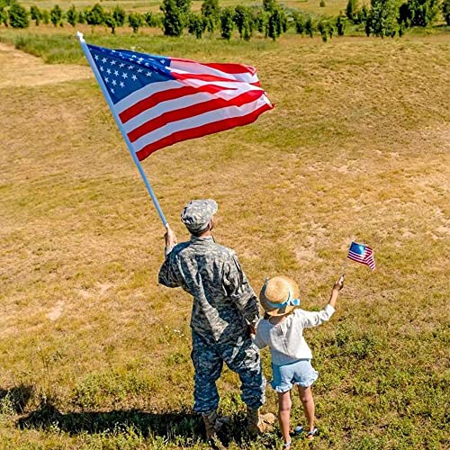 American Flag 3X5 Ft Outdoor-Usa Flag Heavy Duty Polyester 3X5 With 2 Brass Catches Flag Outdoor Patriotic Decorations Unite States Flag #TOP5