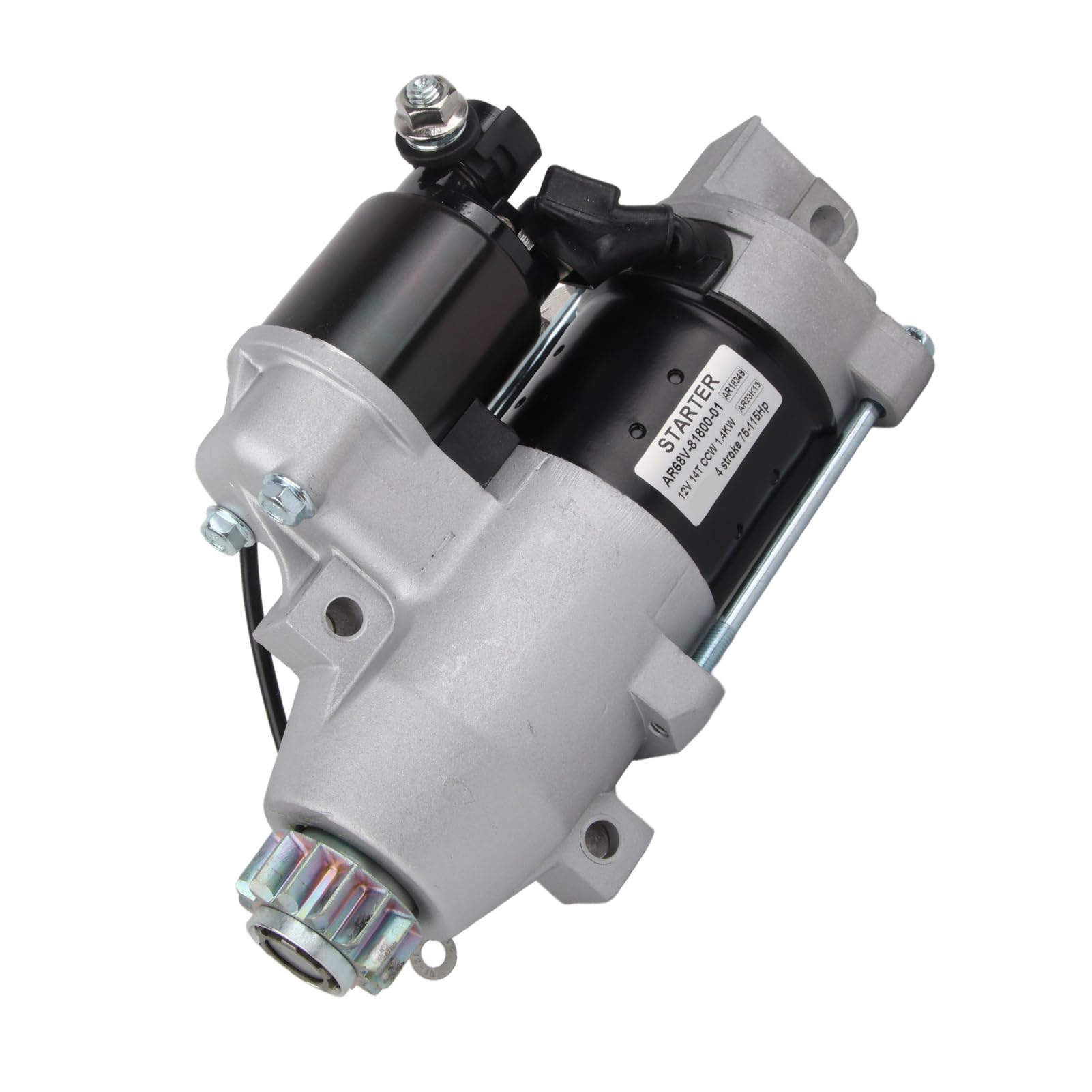 schiffs marş, 13 zahn spline 12v außenbordmotor, 1, 4 kw mot5019