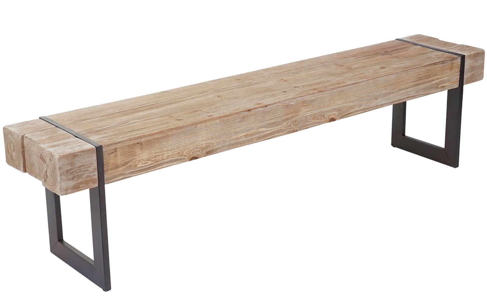 Mendler Comedor HWC Cortex-A15, Comedor + 2 x Asiento Banco, Madera Maciza, Abeto rústico