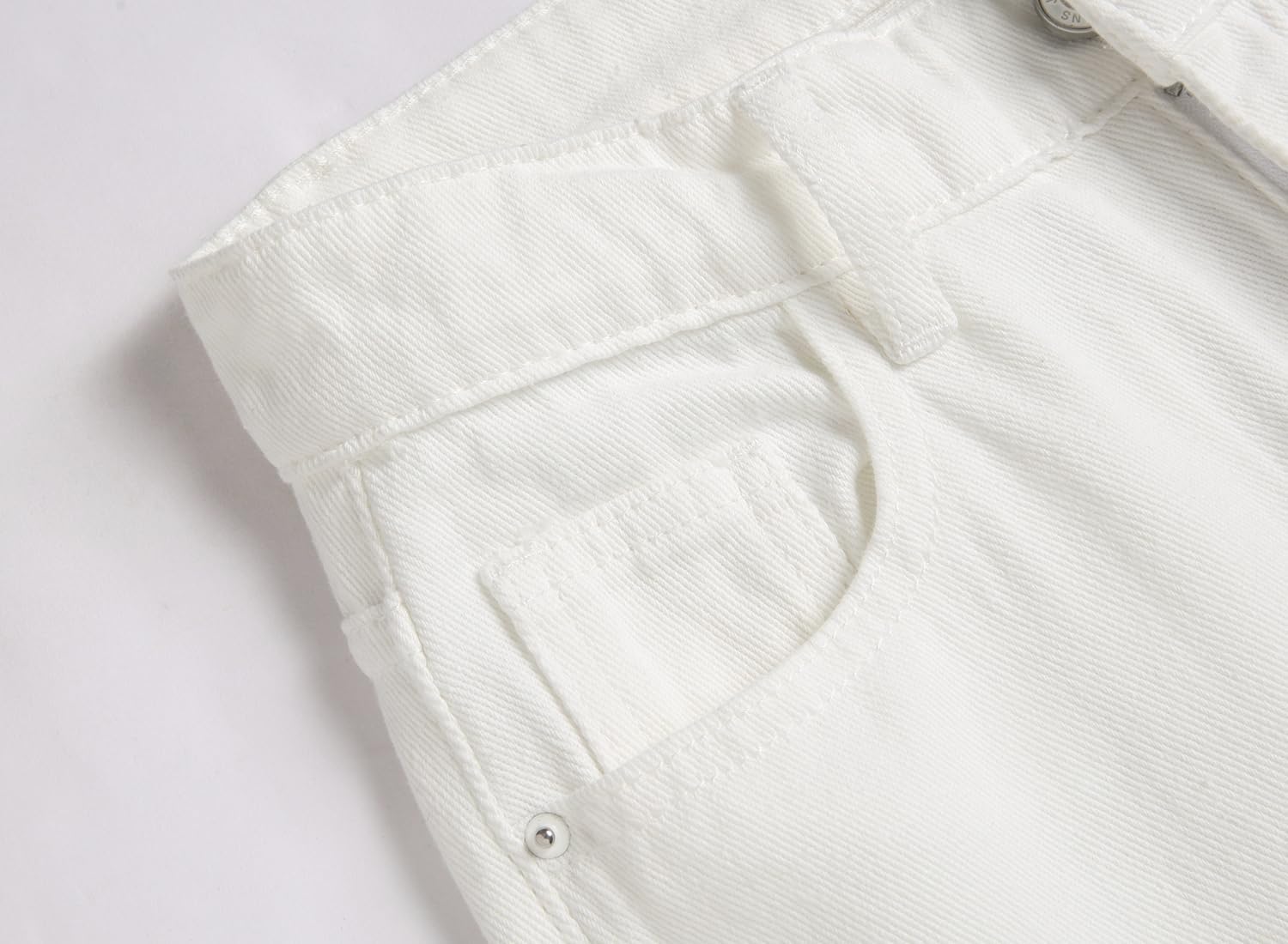 Boy's Stacked Jeans Skinny Fit Ripped Destroyed Distressed Fashion Comfy Denim Jeans Pants - Image 3