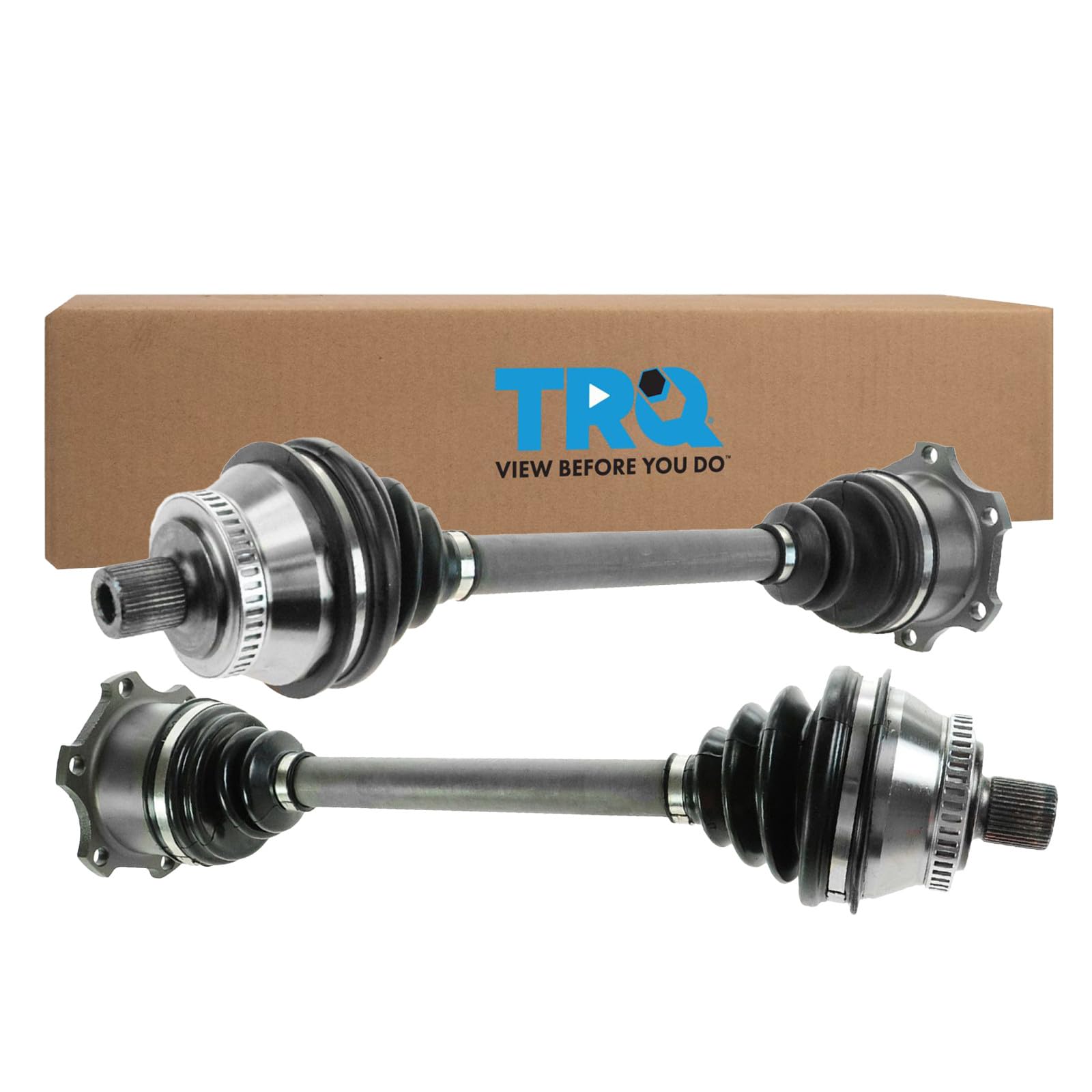 TRQ Front Driver &amp; Passenger Side CV Axle Assembly Set