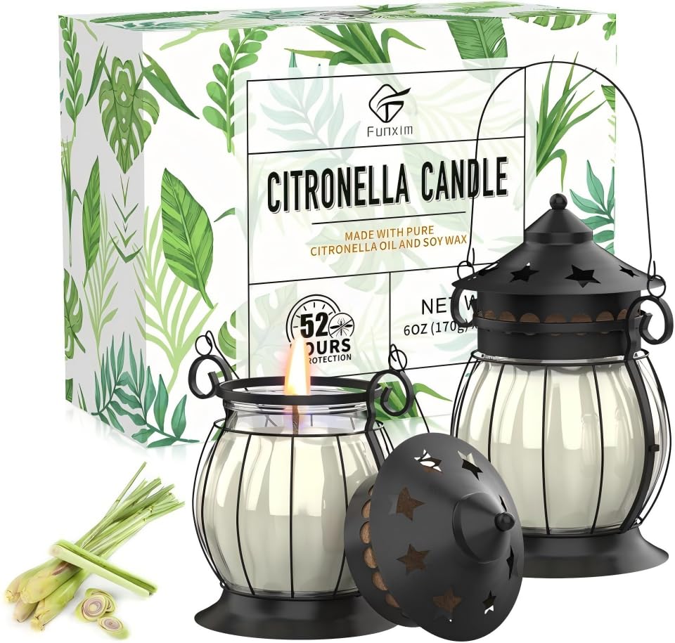 Duftkerzen, 2 Stücke kerzen Geschenkset für Frauen, Sojawachs Aromatherapie Kerzen
