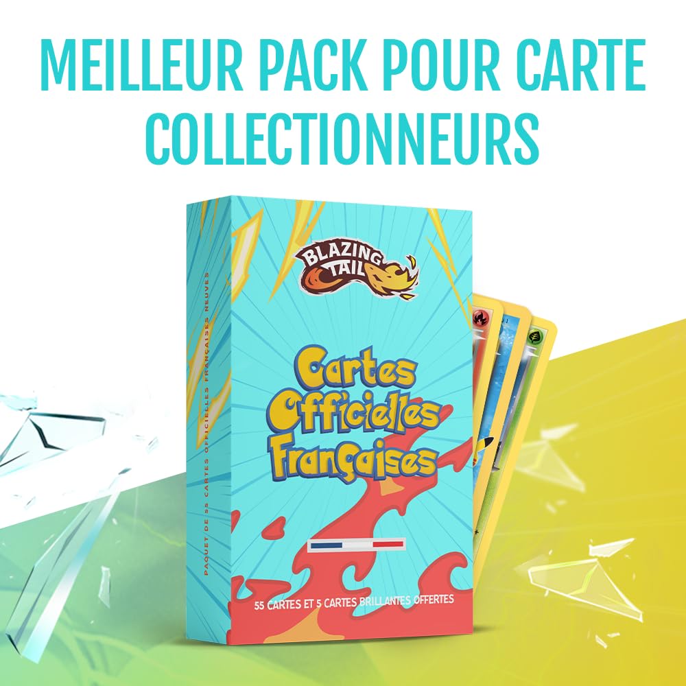 Cartes Françaises Brillantes - 55 Pièces - Pour Jeux, Collection Ou Cadeaux D’anniversaire, Noël - Version Non Officielle