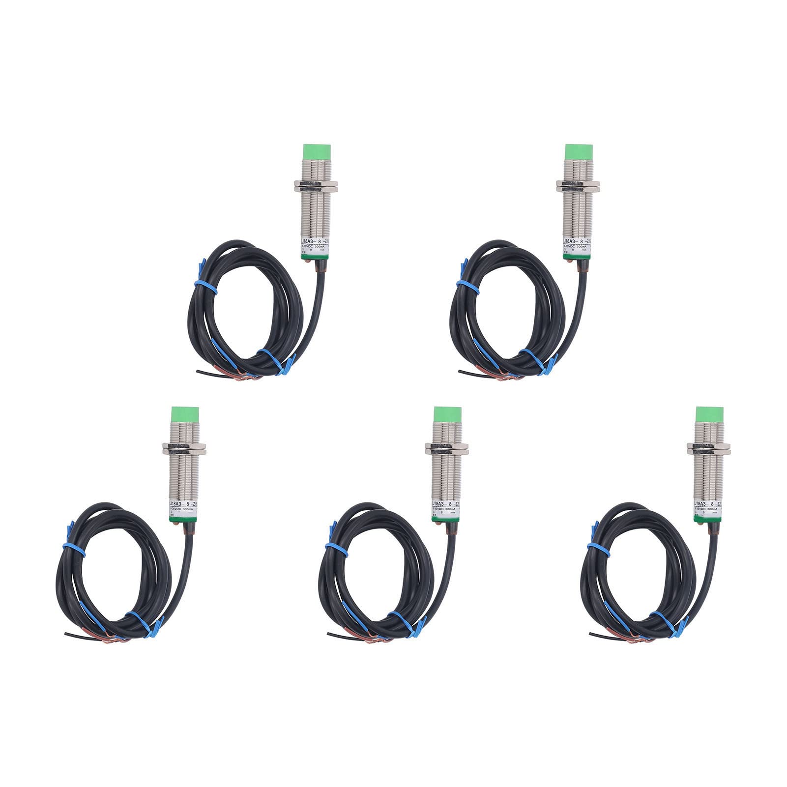 CHICIRIS Sensore di prossimità Induttivo M18, PNP Normalmente Aperto 8 Mm