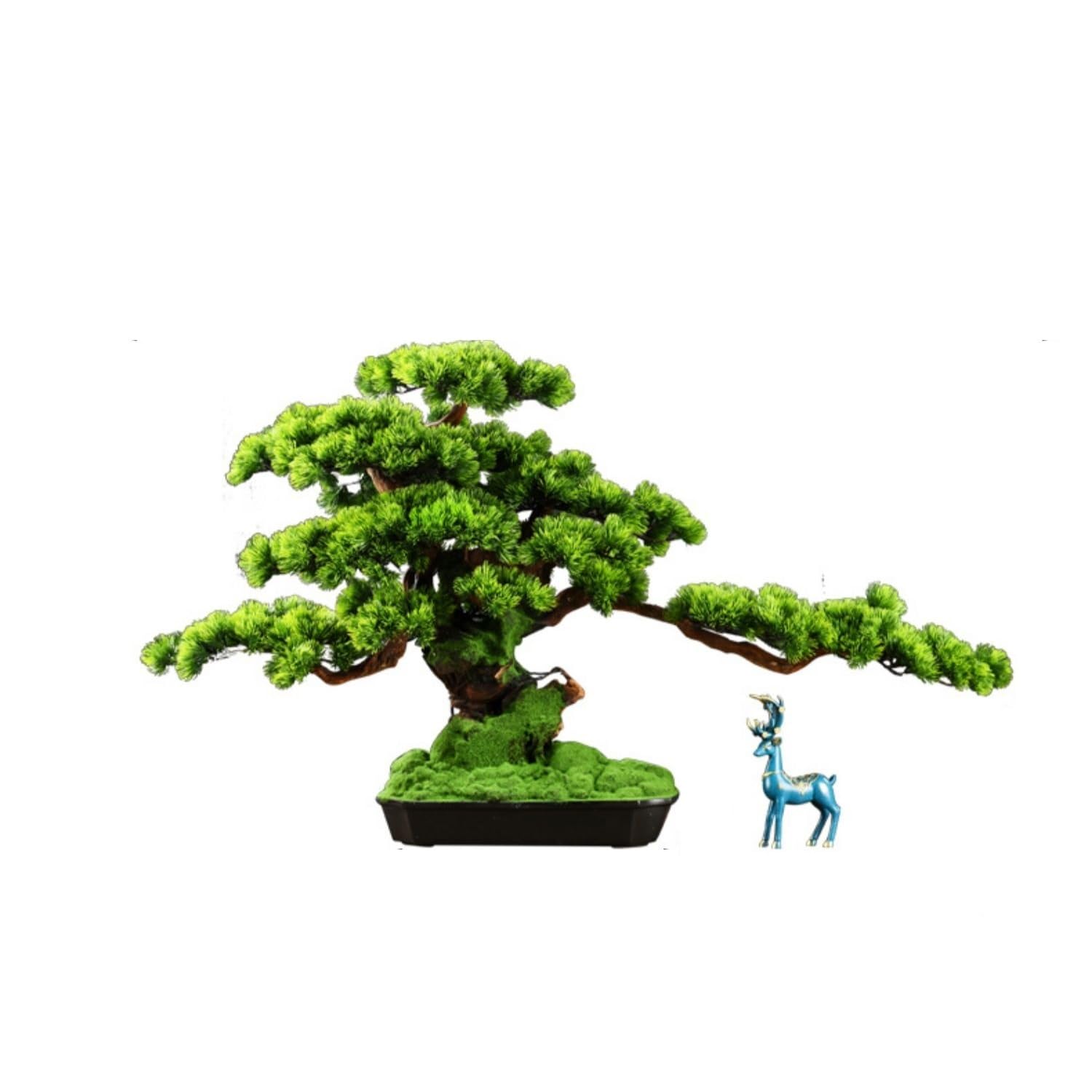 IUokLU Artificial Bonsai Artificial Bonsai Tree With Pots Fake Plant Decorative Ornaments For Living Room Entrance Hotel