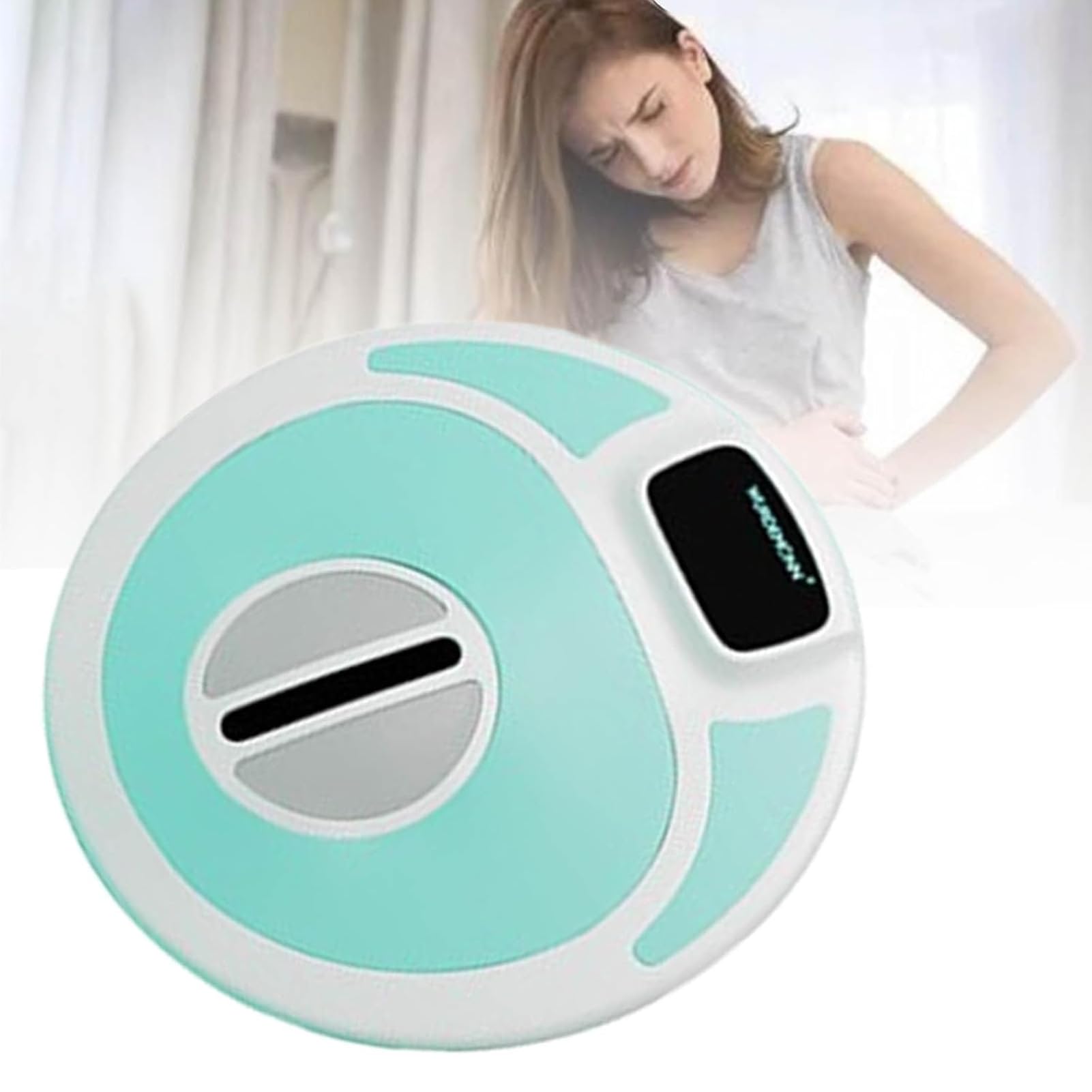 JIANGYUXINLI Sit-On-Top Kegel Toner Exerciser, Electric Pelvic Floor Muscle Trainer for Postpartum Repair, Prevent Urinary Incontinence, Home Use Strengthener with Smart Control