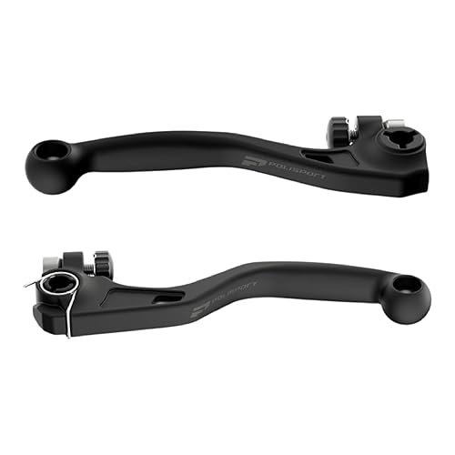 Polisport APT Unbreakable Levers Kit – Fits: Honda CRF 450RX (2021–2025) Motocross (MX/Enduro) Brake/Clutch Levers, Durable Composite, OEM Shape, Easy Install, Black
