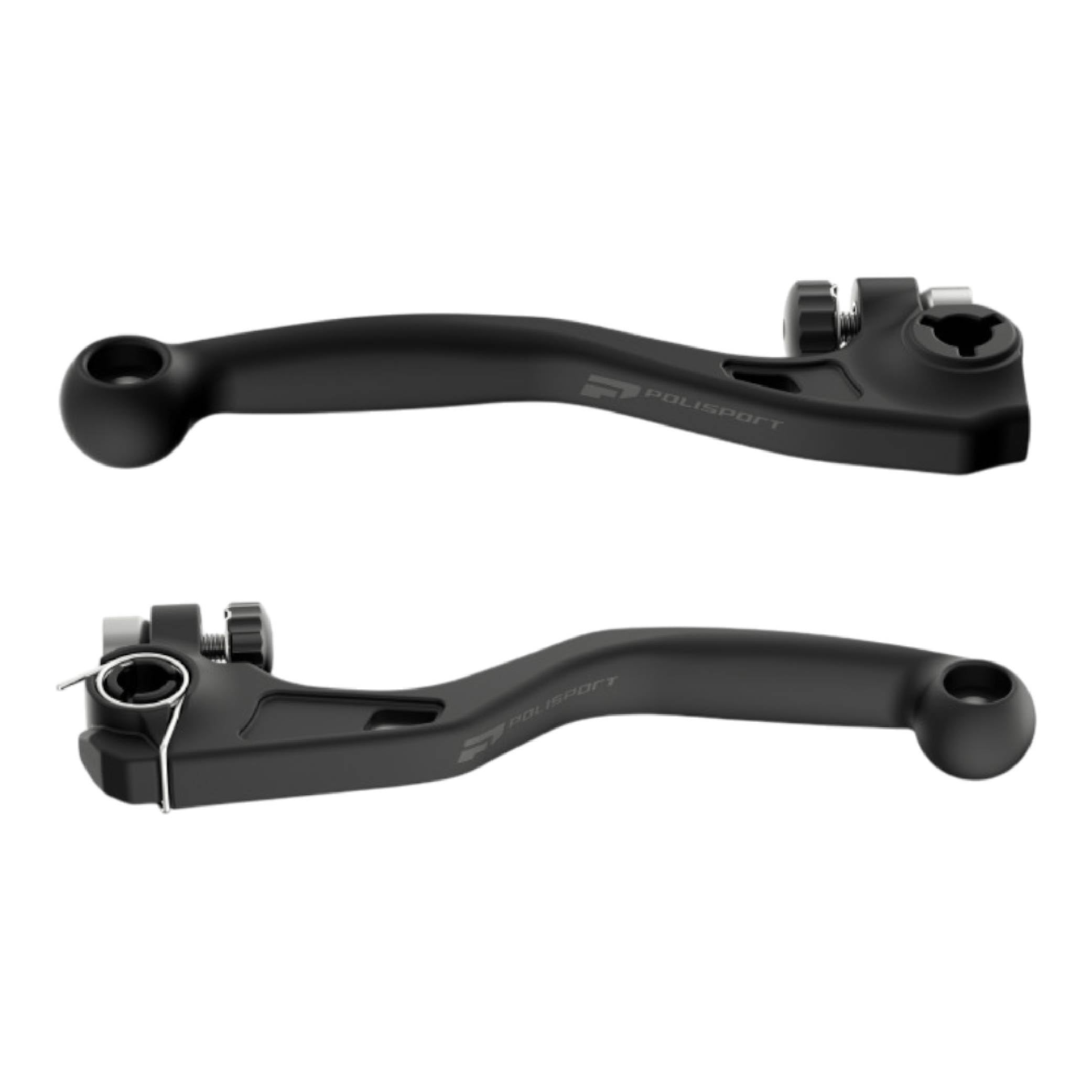 Polisport Black 91579 - Kit Of Shatterproof Levers Apt Honda