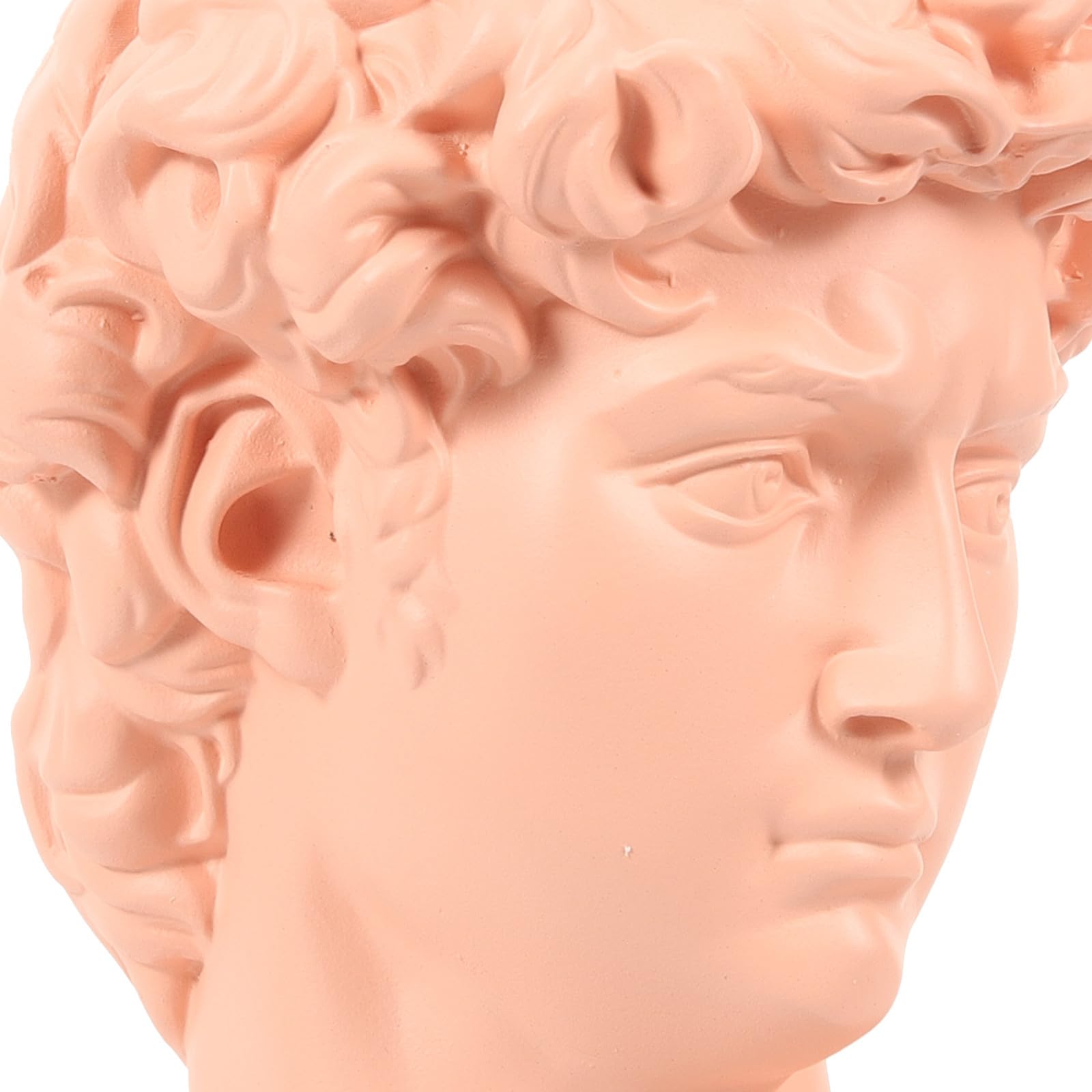 BESPORTBLE 3 Piezas Estatua de Resina David Cabeza Rosa para Oficina y