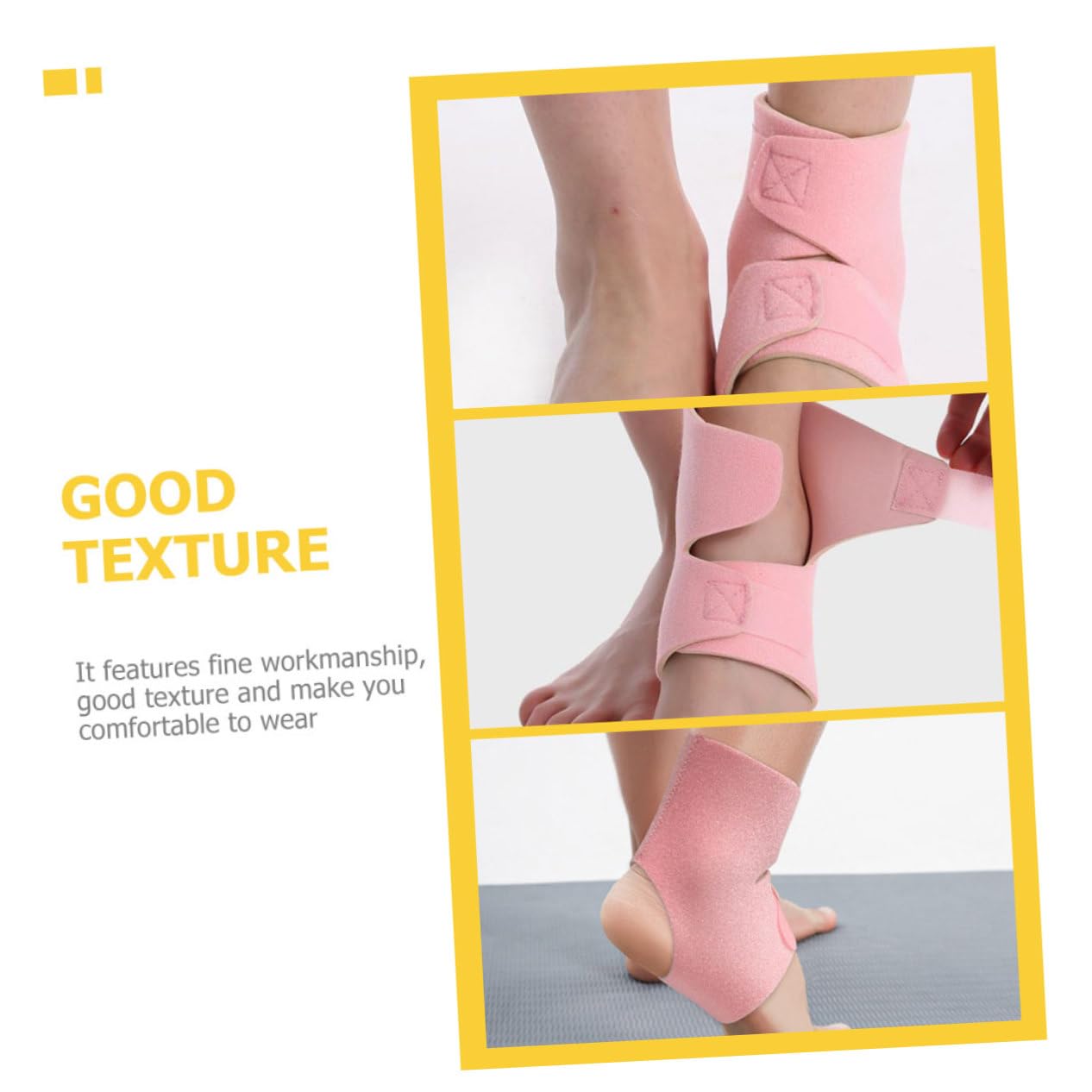 NOLITOY 5pcs Sports Ankle Sleeve Compression Ankle Cover Nylon Protector Brace Protective Features