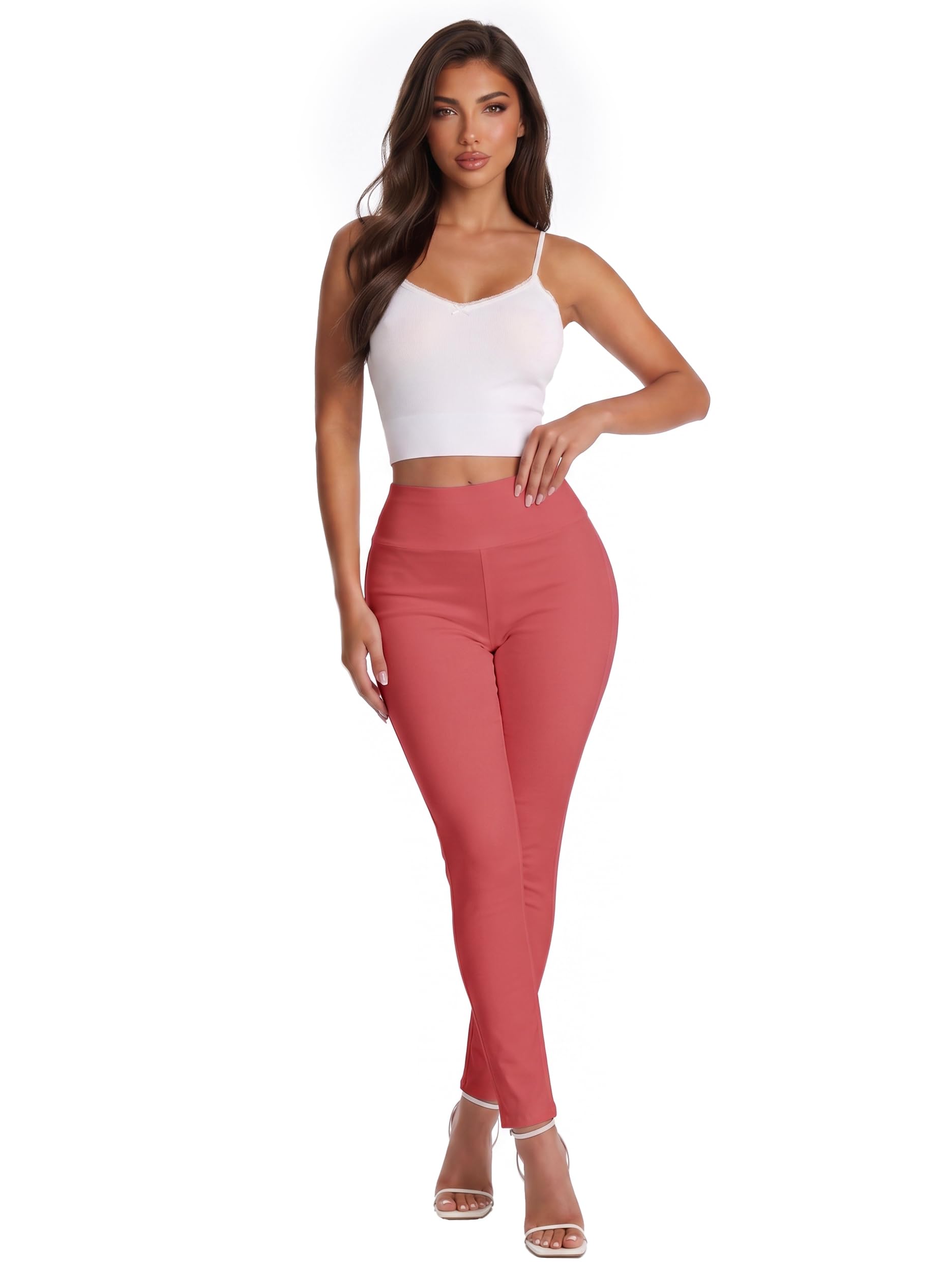 Hybrid &amp; Company Super Comfy Stretch with Full Elastic Waist Pull On Millennium Twill Pant