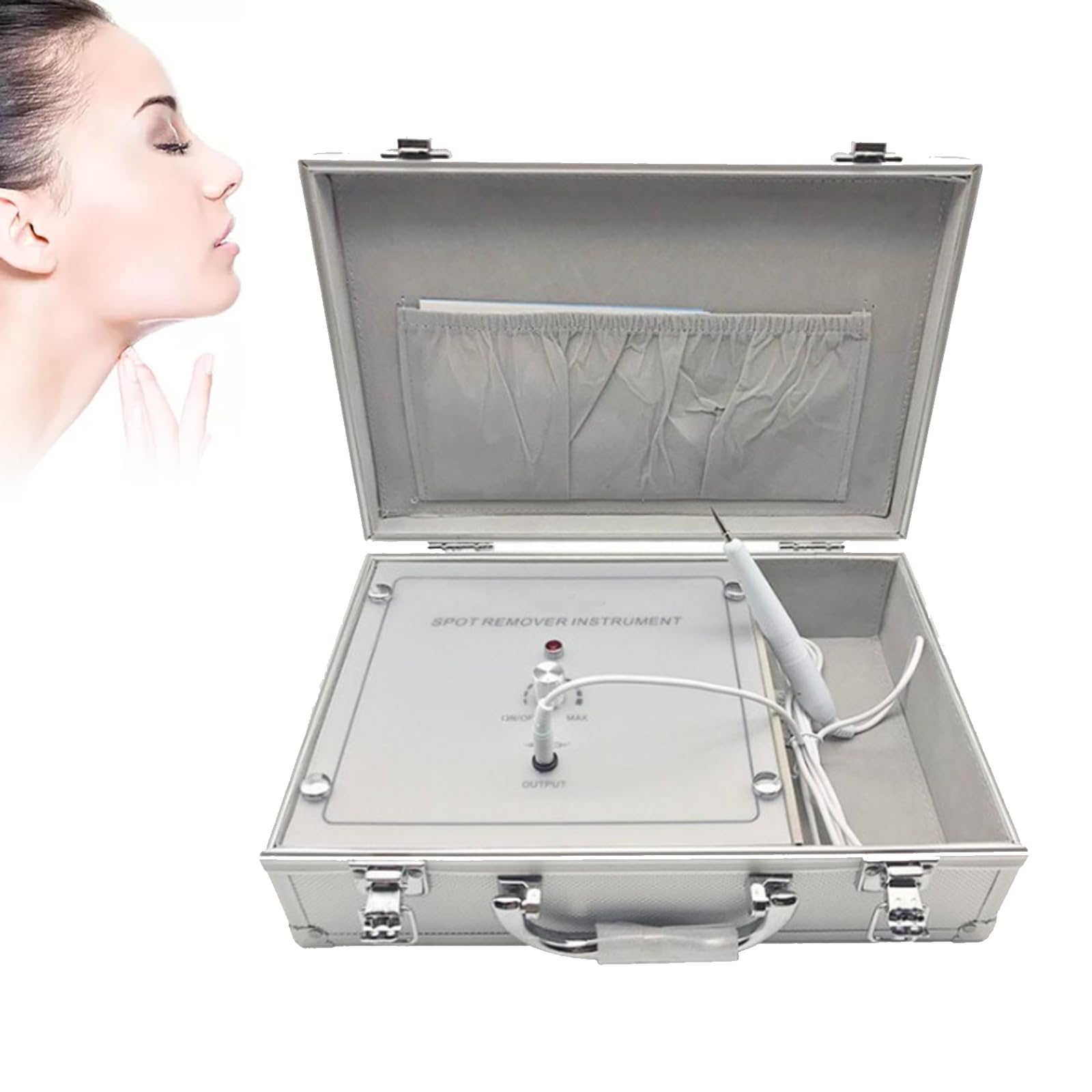 Bolígrafo electrónico para eliminar lunares en sesiones cómodas de cuidado facial en casa