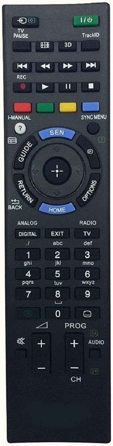 Replacement Remote Control for Sony Bravia TV Model KDL32EX403 KDL37EX403 KDL40EX403 Replacement
