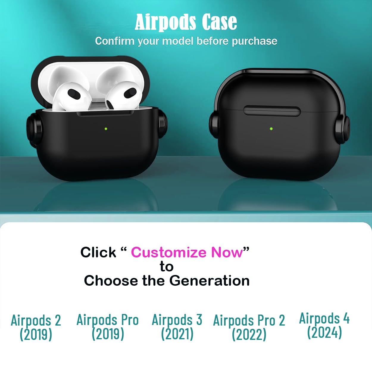 Amazon.com: Custom Spotify Designed Earphone Case for Airpods 4 th