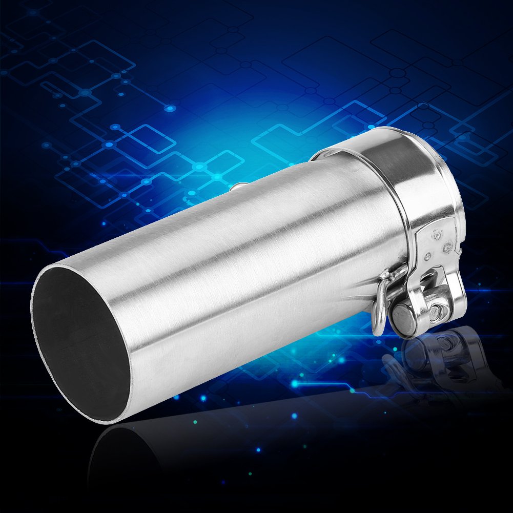 Tuyau intermédiaire d'échappement 51mm moto sans l et connecteur adaptateur de tuyau de liaison intermédiaire pour YZF-R6 2006-2014motorcycle mid pipe cuqui link pipe for r6