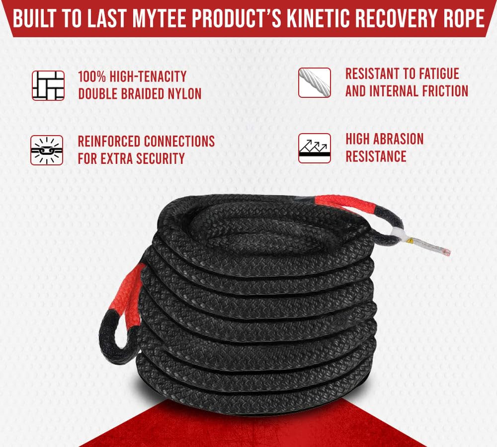 トラックロープ Amazon | Mytee Products 7/8インチ x 20フィート キネティック