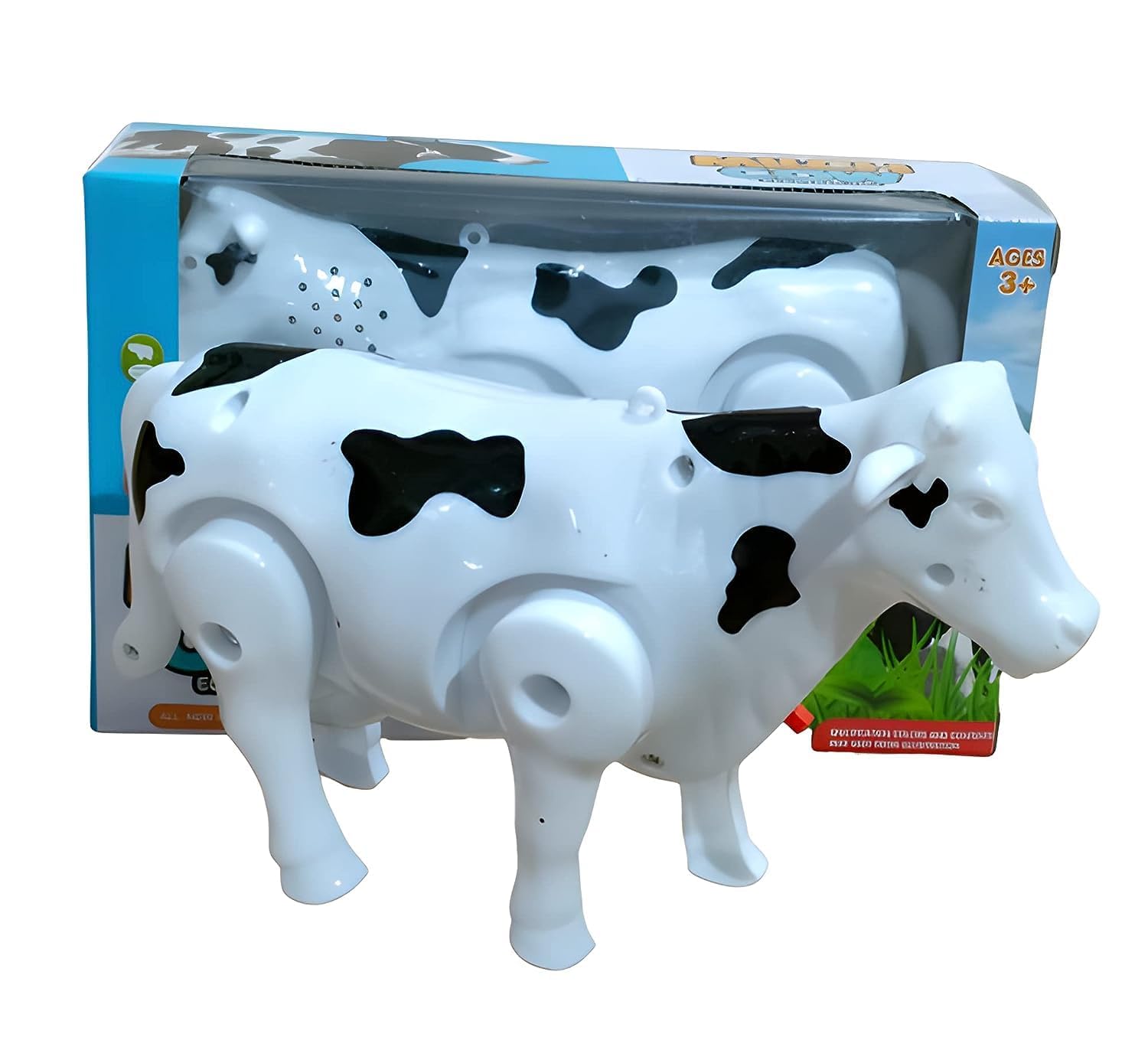 AP KIDS TOYS Funny Walking Milk Cow with Light and Sound Toy for Kids | Funny Walking Cow Toys for Kids Plastic Moving Legs and Shake Tail Funny Cow Figure Toy Kids (B0CR1PMHC4) Amazon Price History, Amazon Price Tracker