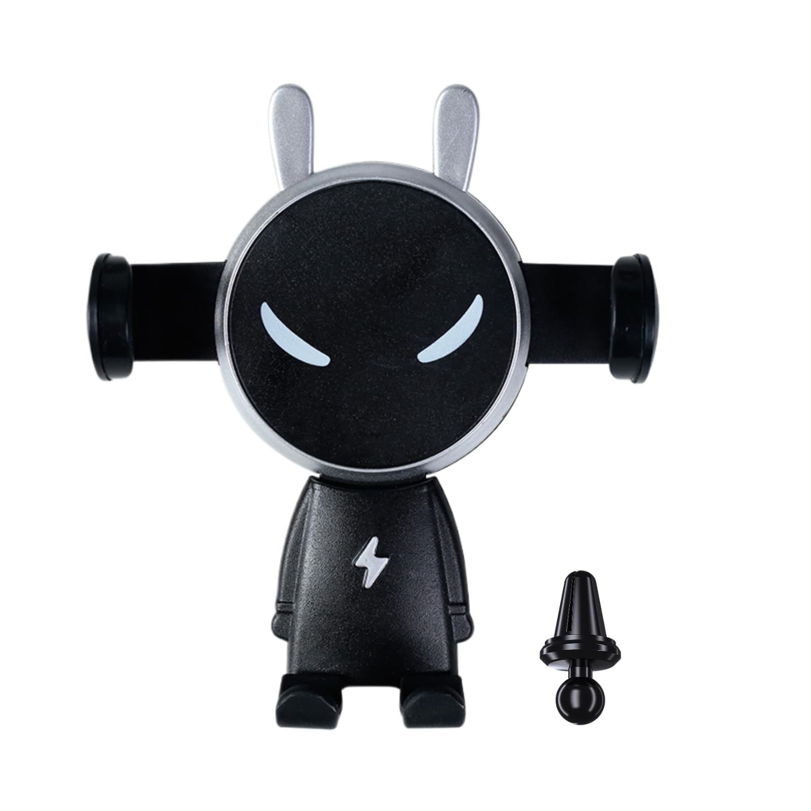 LXQTAO Car Phone Mount - Stable and Versatile Navigation Holder for 4-8 Inch Smartphones (Type 1)