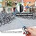 ONVIAN 1-Pack Upgraded Motion Sensor Bike Alarm Wireless Anti-Theft Motorcycle Alarm Waterproof Bicycle Security Alarms Vibration Sensor - 113dB Loud