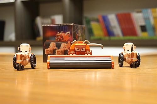 Miniatura 5 de Juego de autos y remolque, caja de color para tu hijo, regalo de cumpleaños, autos de juguete de aleación fundida a presión, autos de juguete de