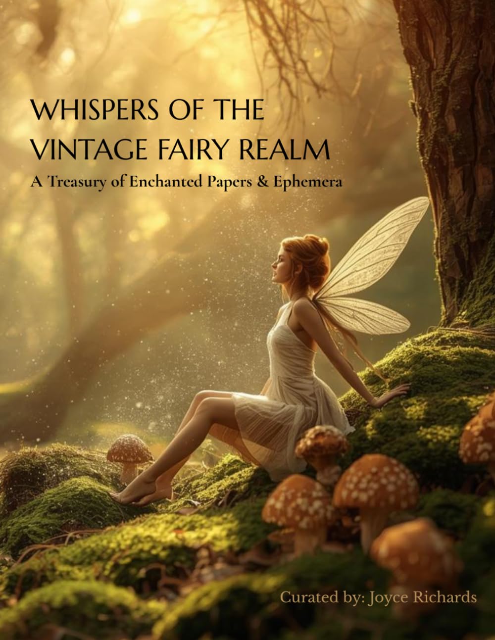 Whispers of the Vintage Fairy Realm: A Treasury of Enchanted Papers & Ephemera: Curated Collection of Magical Backgrounds, Collage Pages & Vintage Fairy Art