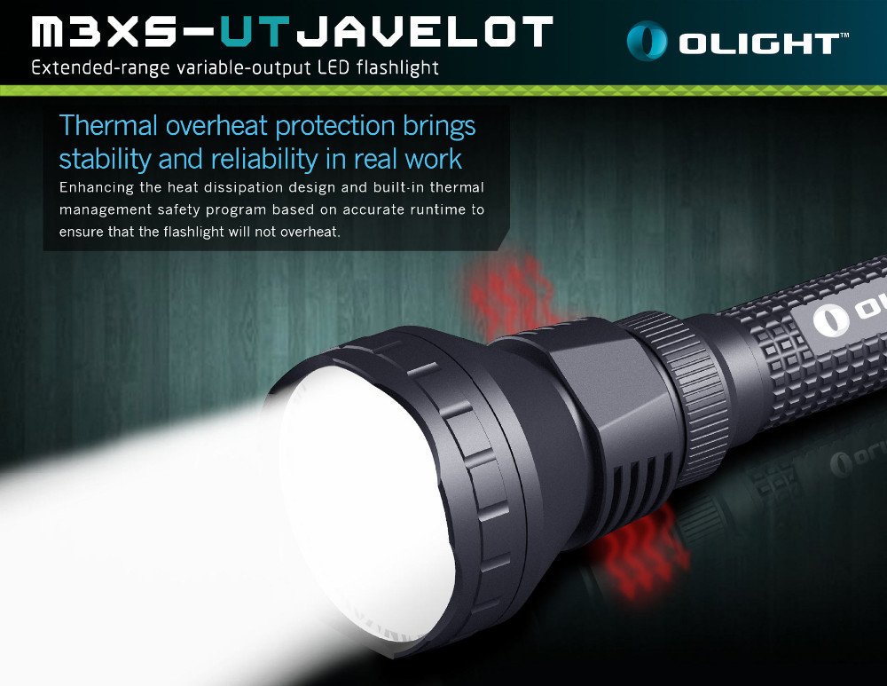 Olight Lanterna tática de LED M3Xs-Ut Javelot de 1200 lúmens