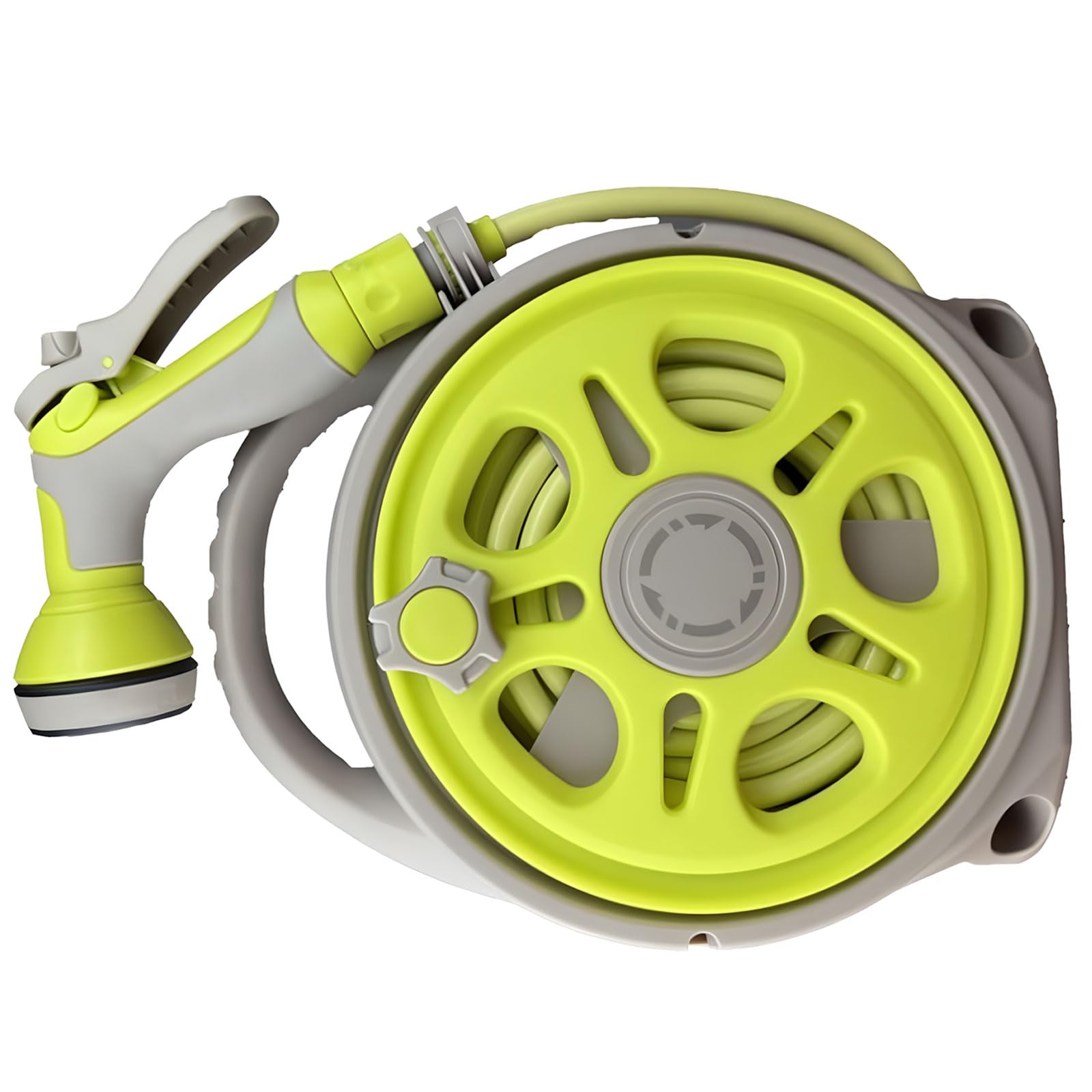Nucelit Green Sturdy Garden Hose 20M Long 14Mm Wide Suitable For Outdoor Application Outdoor Watering Hose
