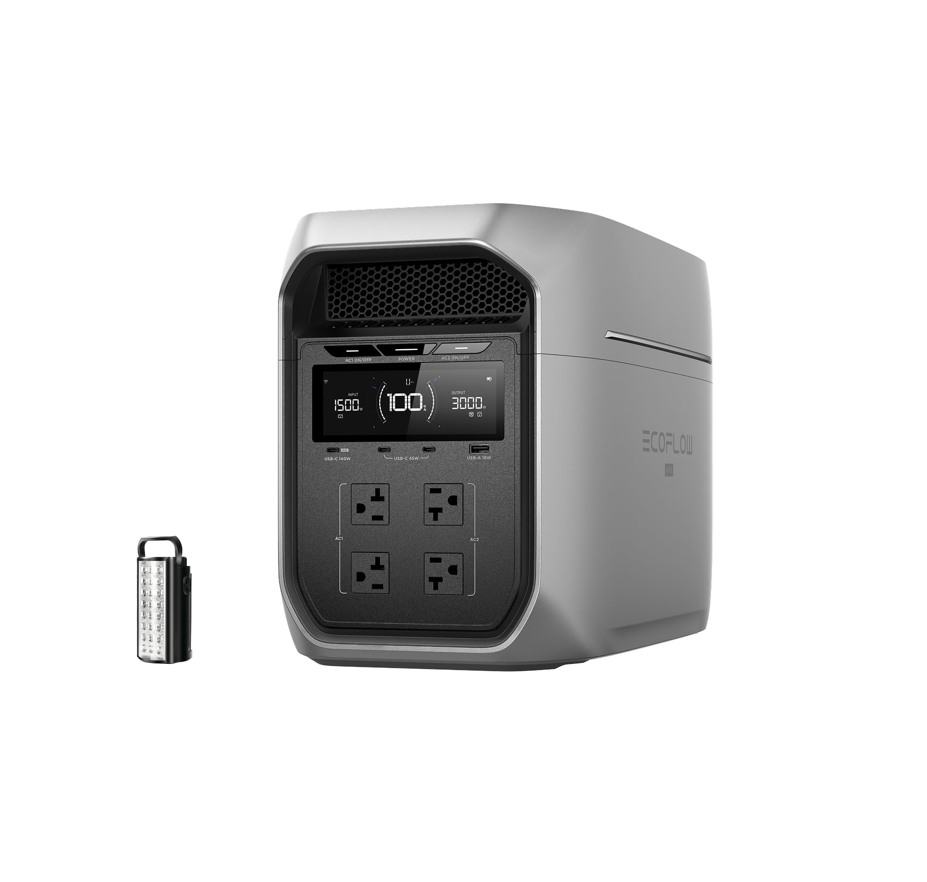 Amazon.co.jp: EcoFlow ポータブル電源 DELTA 3 Max Plus 2048Wh +