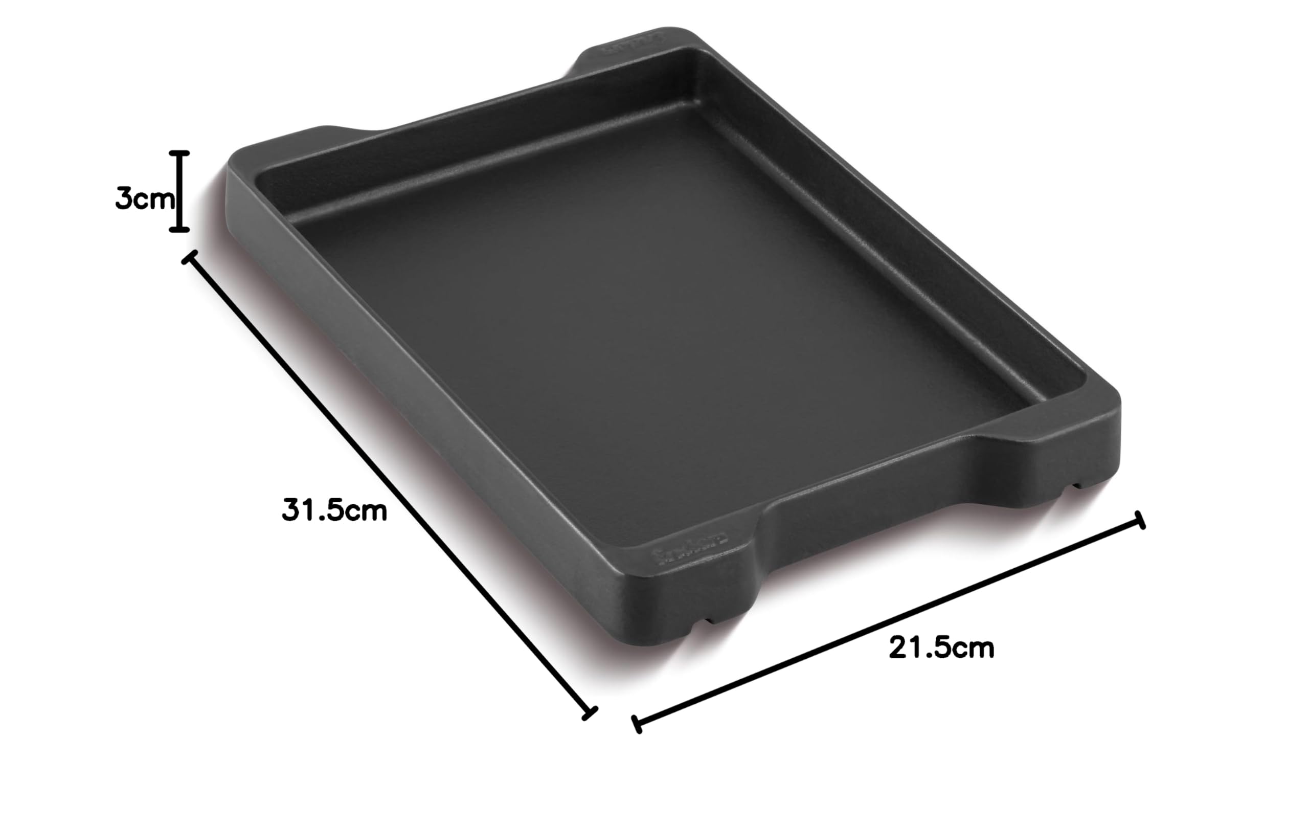 Enders® Gussplatte für Urban II/Explorer II #2074, Schwarz