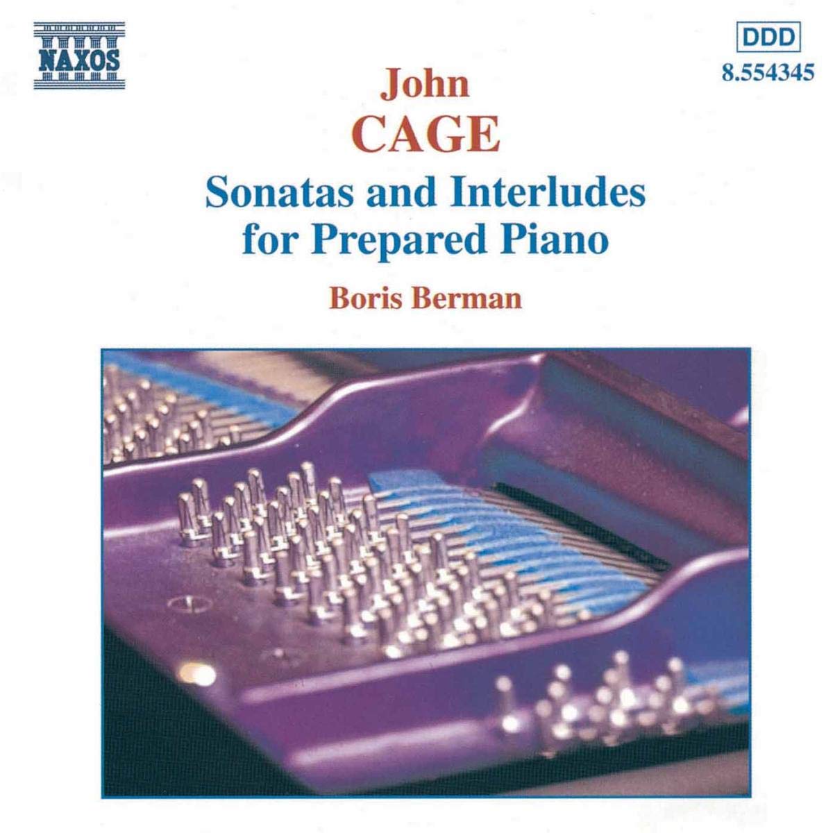 8554345 Boris Berman John Cage - Sonatas and Interludes For Prepared Piano CD
