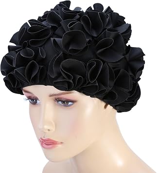 Flower Swim Women Children Retro Floral 