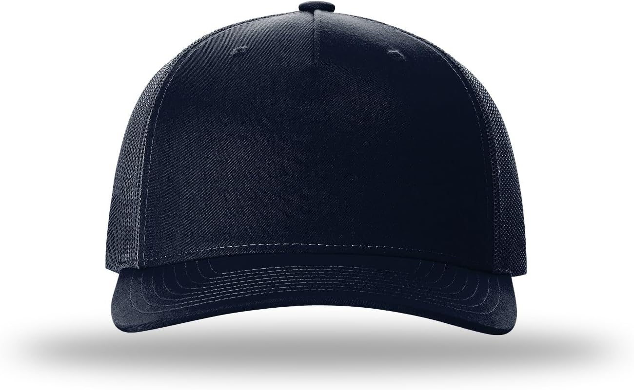 Richardson 112FP Five-Panel Trucker Caps in Single and Bulk Packs