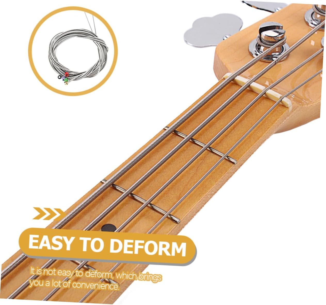 Stainless Steel 5 String Bass Set for Professionals and Beginners image 4