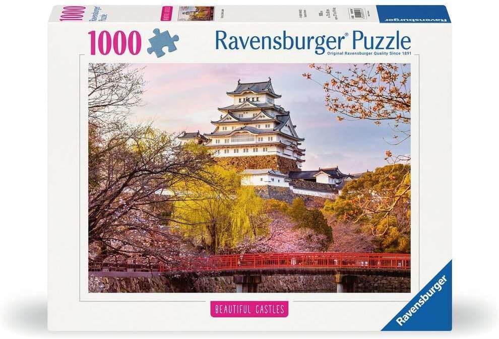 Puzzle 1000 Pieces Château de Himeji, Japan, Collection Highlight, des 14 ans, Château, 12001316, Ravensburger