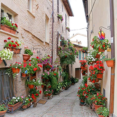 Hemoton 2Pcs Girador de Vento Natal Natal Pendurado Espiral Colorido Moinho de Vento Arco-Íris Balão