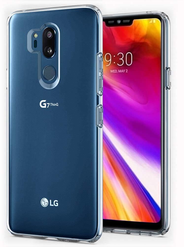 Vultic Clear Case for LG G7 ThinQ, Soft Slim Fit Shockproof TPU Lightweight Thin Transparent Cover