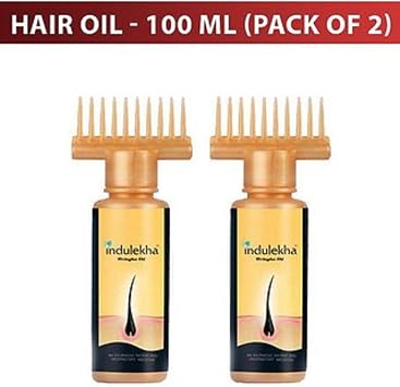 Indulekha Bhringa Hair Oil 100 ml Pack of 2