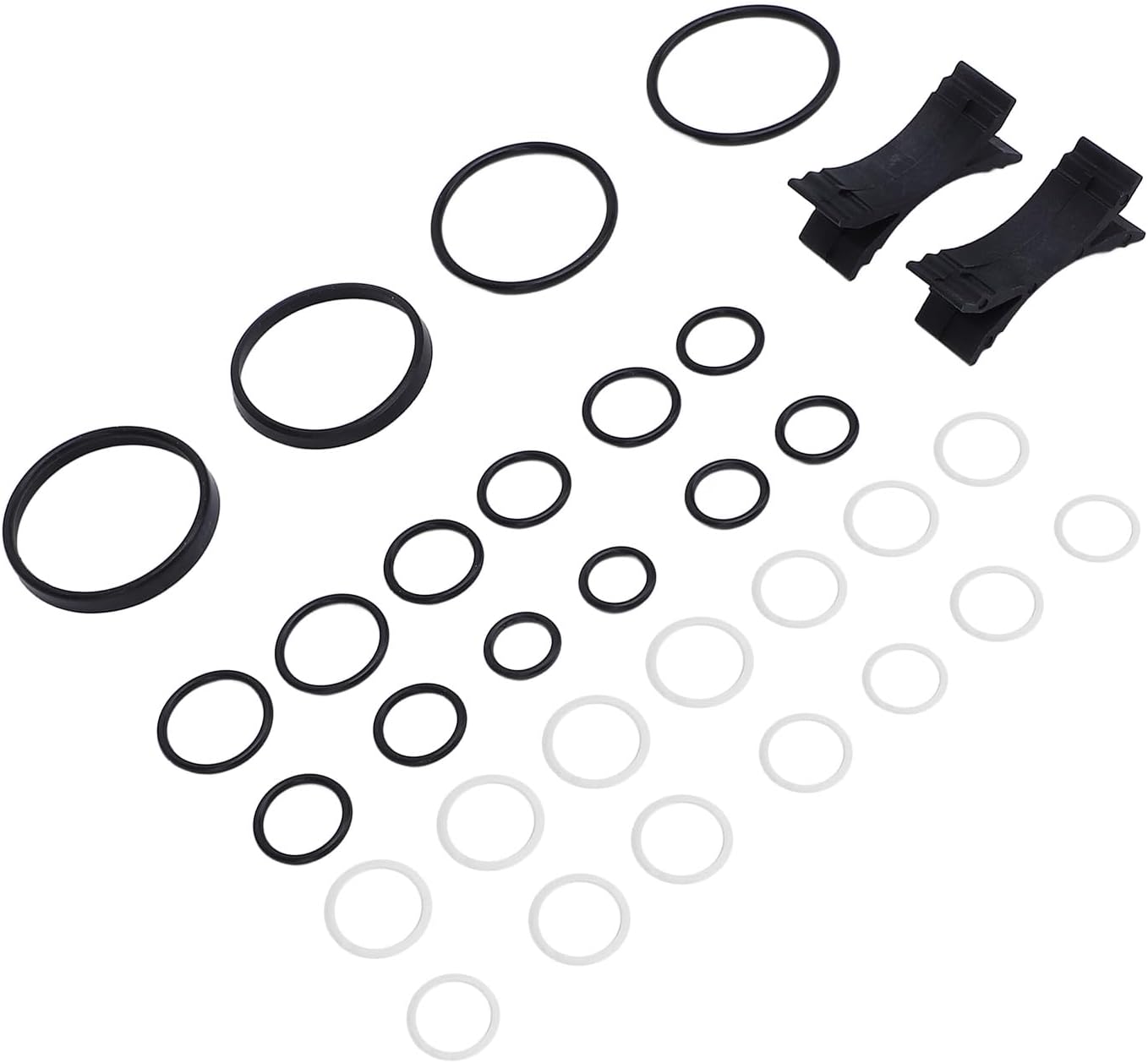 32pcs ABC Valve Block PTFE Seal Rebuild Kit for CL55 CL65 S55 S65 AMG CL500 CL600 – Longer Lifespan to Car Sagging