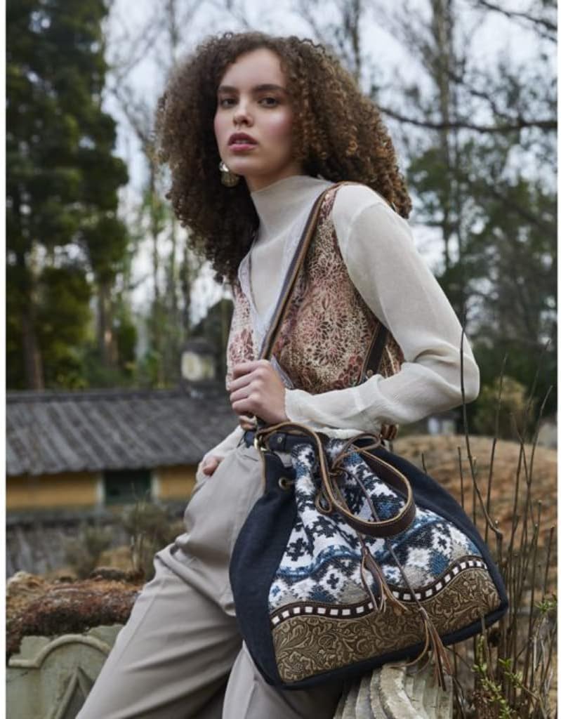 Myra Bag Minth Bucket Bag S-5245