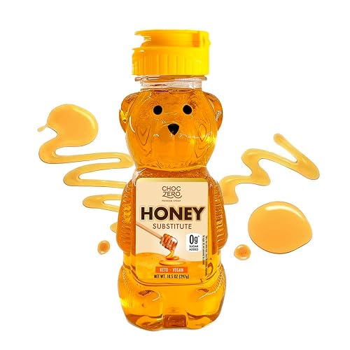 ChocZero Sugar-Free Honey Substitute – 1:1 Natural Honey Equivalent, Keto & Vegan Friendly, 10.5 oz Bottle