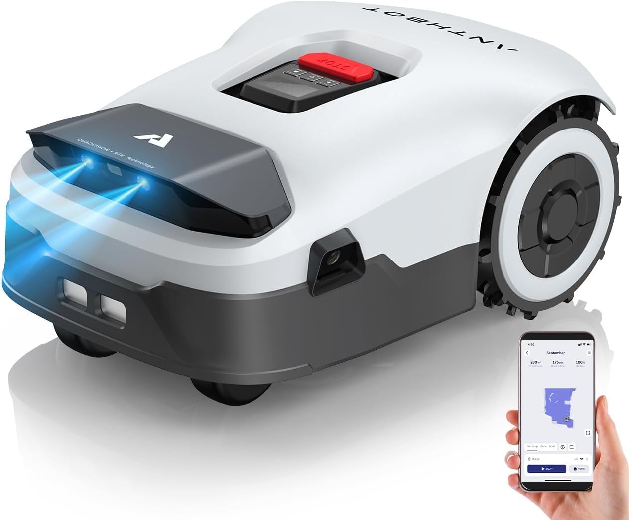 Robot Lawn Mower NO Wire - 0.22 Acre