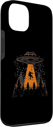 Miniatura 3 de Funda para iPhone 13 Bigfoot Sasquatch UFO Alien Abduction Yeti Cryptid Bigfoot