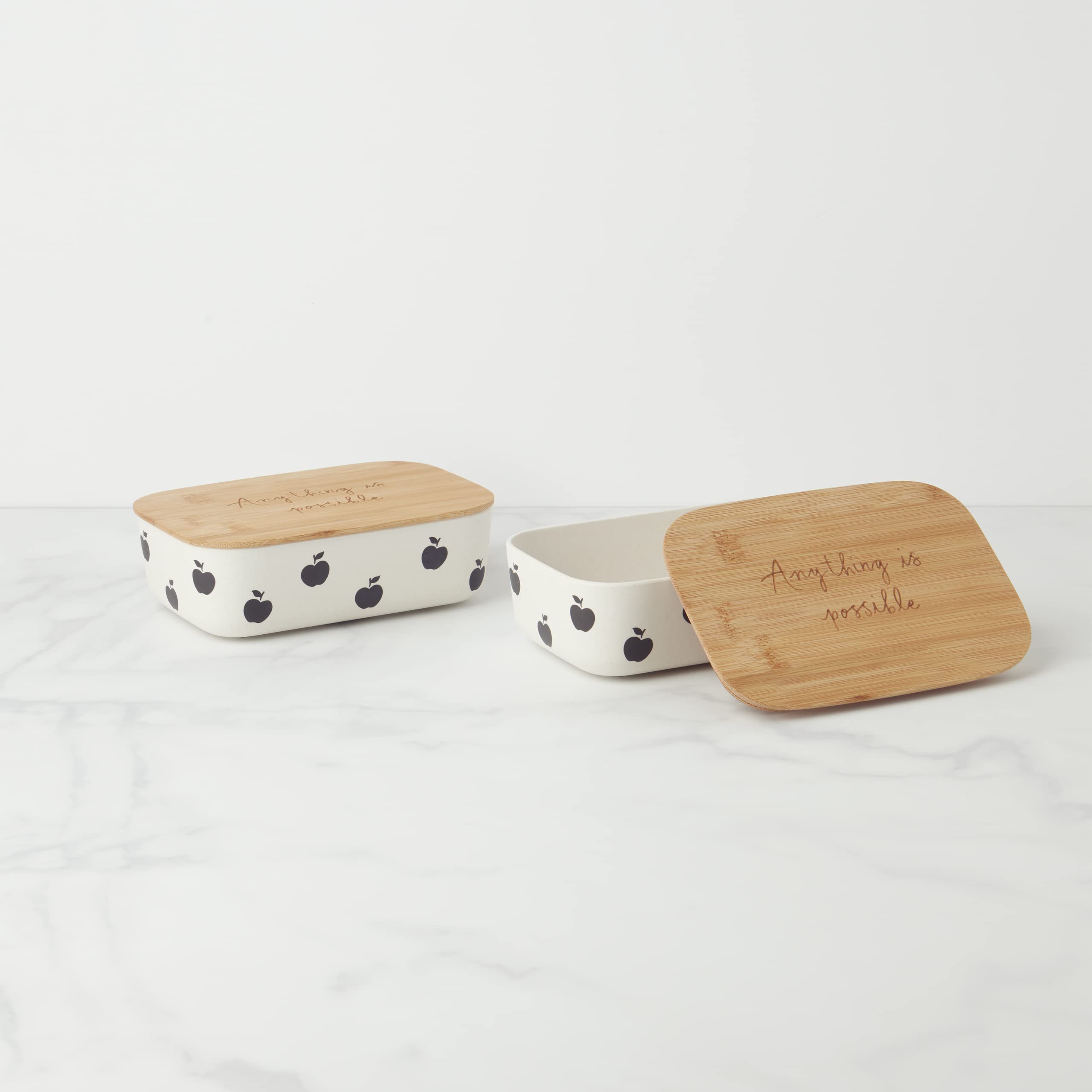 Amazon.com: kate spade new york Apple Toss Lunch Set Containers