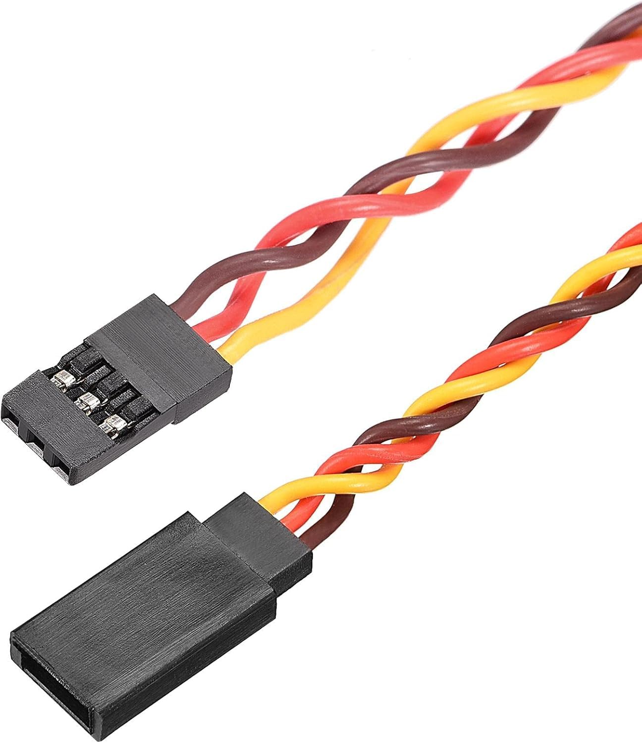 SafeConnect Servo Extension Cable, 30cm, 22AWG, JR Twisted Lead with Hook Pack of 1-picture-16