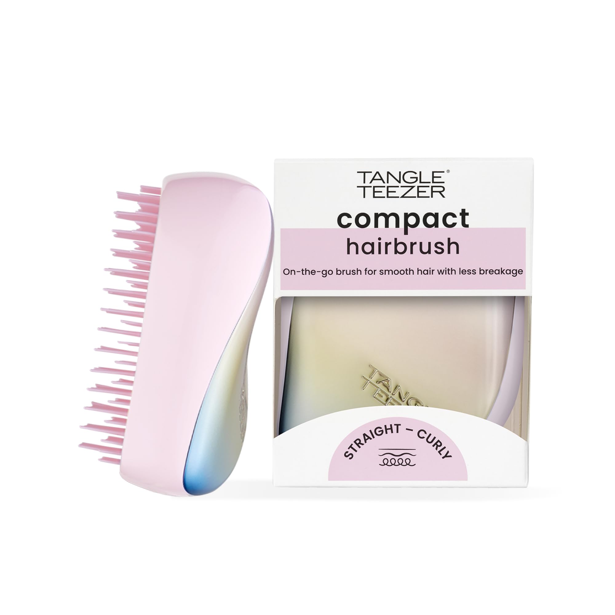 Tangle Teezer Unisex Compact Styler Matte Ombre Chrome