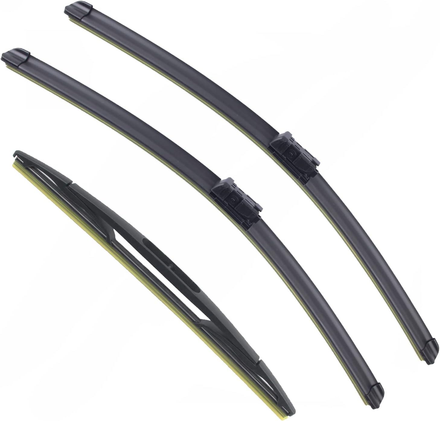 Front and Rear Wiper Blade Replacement for Ford Fiesta