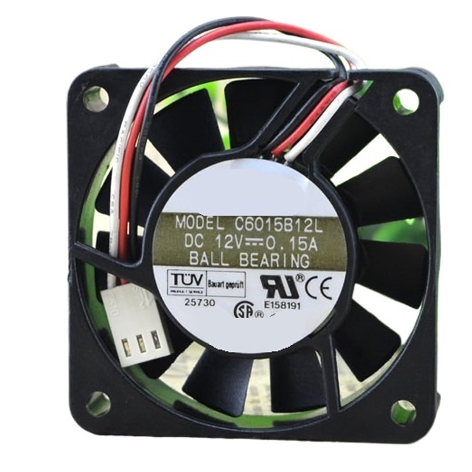 TRBFGVCJ C6015B12L DC12V 0.15A CPU 6015 60 * 60 * 15mm 6cm COOLING FAN